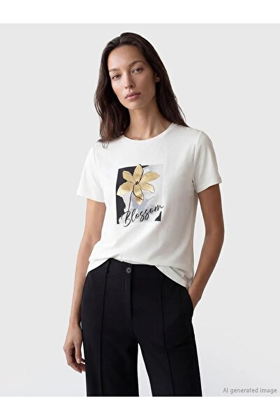 LC Waikiki Crew Neck Printed Women's T-Shirt (S6)