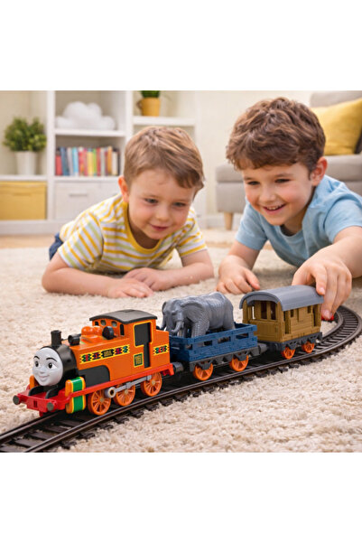 Cici Oyuncak Thomas & Friends Motorized Toy Train Classic Nia Pilli Thomas Ve...
