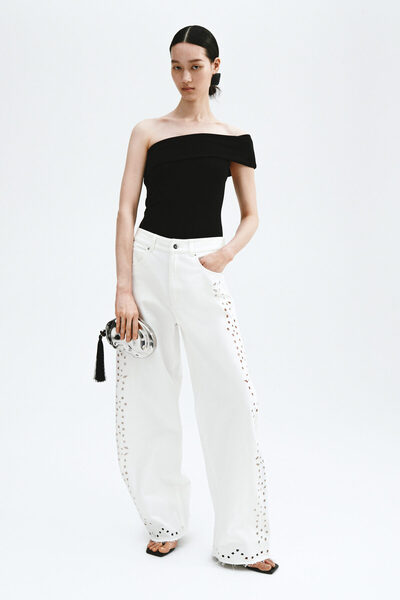 H&M Omuzları Açık Thong Body