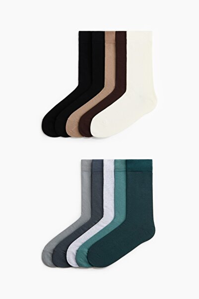 H&M 10'lu Lycra® İçeren Çorap