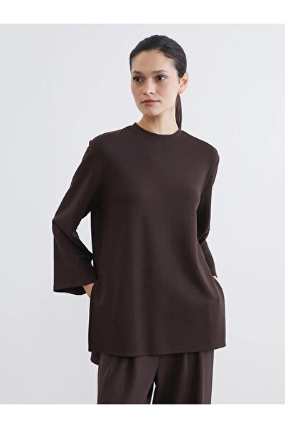 LC Waikiki Crew Neck Oversized Women's Sweatshirt Tunic (W5)