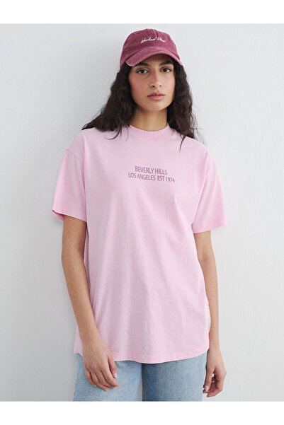 LC Waikiki Vizyon New Season Crew Neck Printed Women's T-Shirt