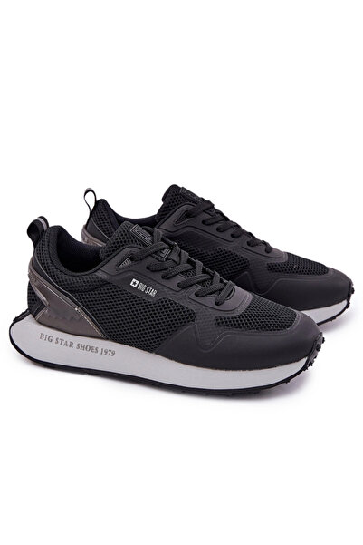 Big Star Shoes Sneakerși cu platformă pentru bărbați Big Star RR174361 Hi-Pol...