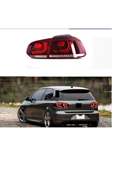 X POWER TUNİNG vw golf 6 r20 gülenyüz kayar sinyal led stop