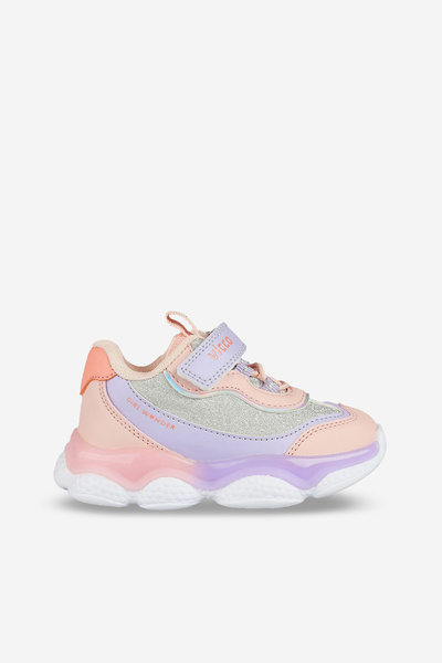 Vicco Salvador Orthopedic Girls' Preschool Powder Light Comfortable Shoes Sne...