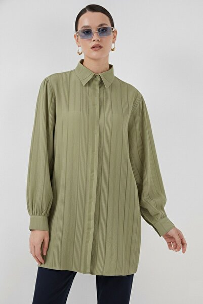 Hiccup Bdart Striped Long Sleeve Buttoned Shirt