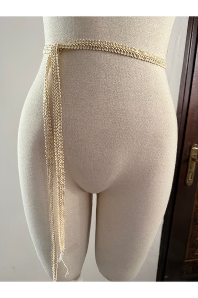 Nurcanilirboutique إكسسوارات تنورة وسروال بحزام خصر قابل للتعديل حزام