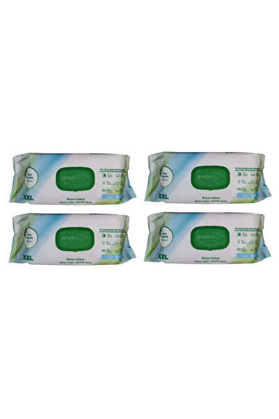 HYGIENA XXL Bicarbonate Wipes, 4 x 100 Pieces, for Surface Cleaning, Floral F...