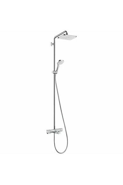 Hansgrohe Shower column with thermostatic mixer and bathtub spout Croma E 280