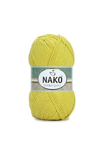 NAKO 5 τεμάχια Denim Sport 10633 Νήματα πλεξίματος στο χέρι 100 γρ.