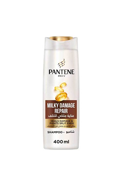 Pantene Pro-V Milky Damage Repair Hair Shampoo Value Pack (400ml)