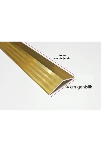 Geylani Alüminyum Kapı Eşik Seviye Profili Kot Farkı Yükseklik Profili Sarı R...
