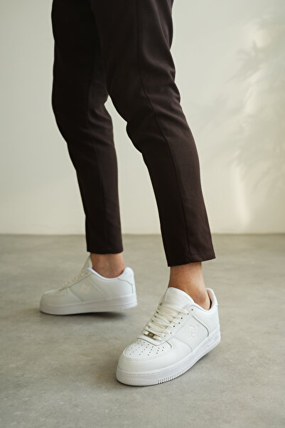 BESKAR Kb N09 Kuback White Skin Casual Men's Shoes