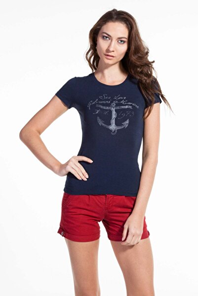 Galvanni Women's T-Shirt - Lorana Dress Blues