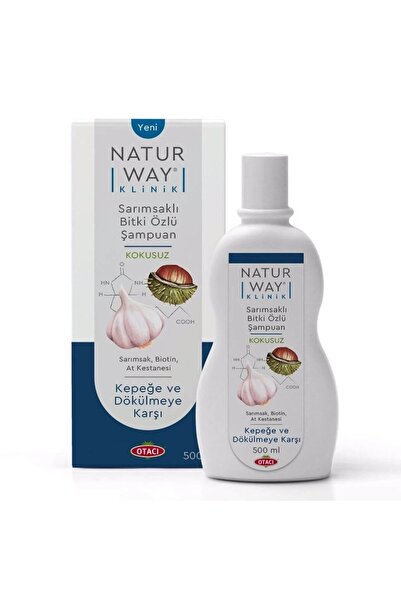 Naturway Otacı شامبو الثوم من ناتورواي كلينيك 500 مل - مضاد للتساقط ومرطب