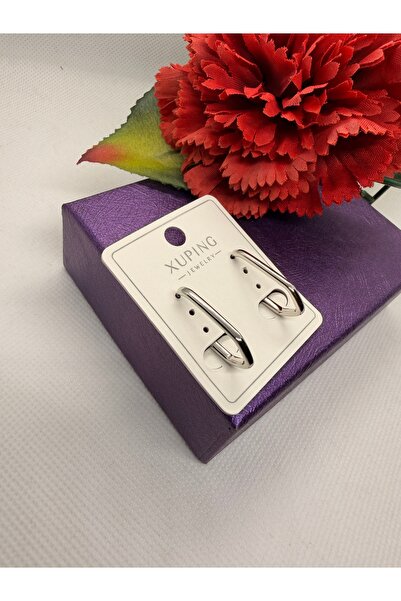 XUPING JEWELRY Jeweler's Series Simple New Model Ring Steel Earrings