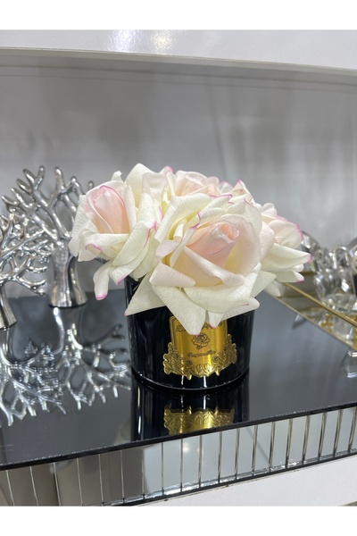 Rose Premium Kokulu Gül buketi - White