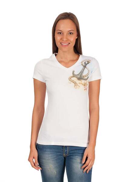 Galvanni Women's T-Shirt - Atra White