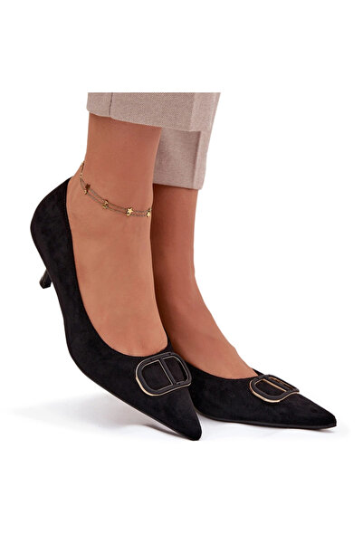 BOTO Women's Heels With Decorative Detail Black Amelora 36