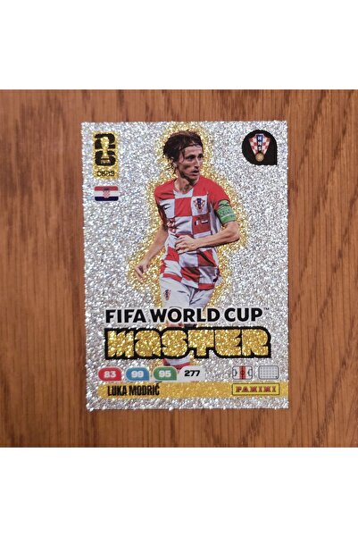 Panini بطاقة لعبة FWC 2034 لوكا مودريتش لكأس العالم في كرواتيا