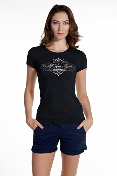 Galvanni Women's T-Shirt - Cruala Black