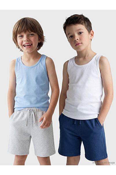 LC Waikiki فيزيون نيو سيزون قميص رياضي برقبة دائرية للأولاد قطن قطعة، طقم من ...