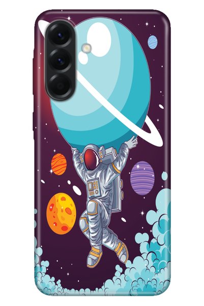 Cekuonline Galaxy A57 (Sm-A576B) Compatible Case Colorful Silicone Printed Tp...