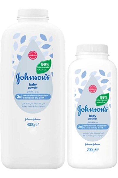 Johnson بودرة أطفال من ماركة [اسم الماركة]، تركيبة نشا الذرة، بودرة نباتية بن...