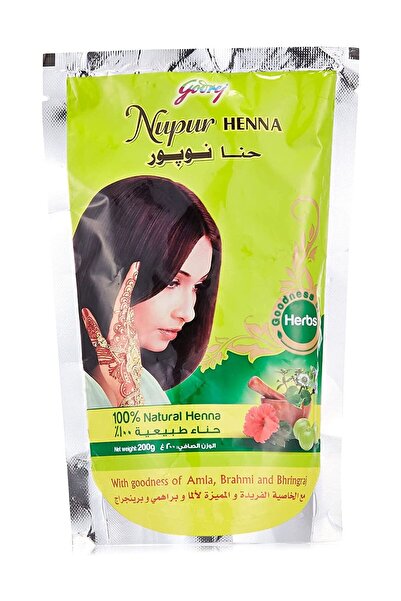 NUPUR Henna 100% Natural Henna 200g