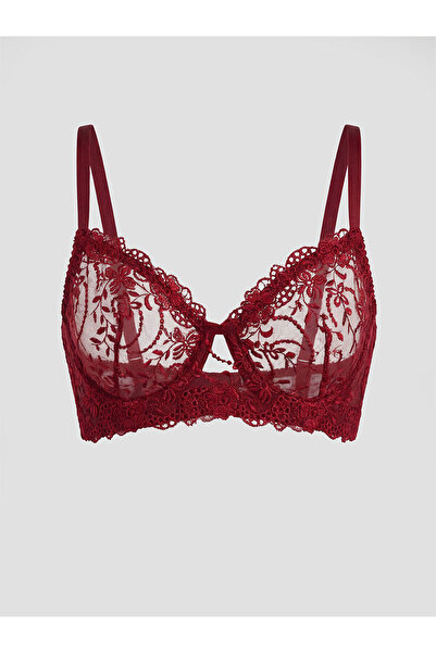 LC Waikiki Özmarka New Season Underwire Non-Padded Lace Fancy T-Shirt Bra