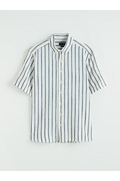 LC Waikiki Ozmarka New Season Regular Fit Striped Men's Shirt