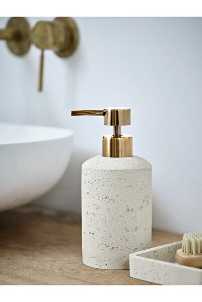 RootRise TORUP موزع الصابون السائل TORUP من السيراميك باللون البيج