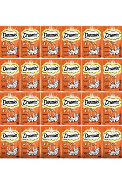Dreamies Tavuklu Kedi Ödül Maması 60GR (24 Adet)) TY96973