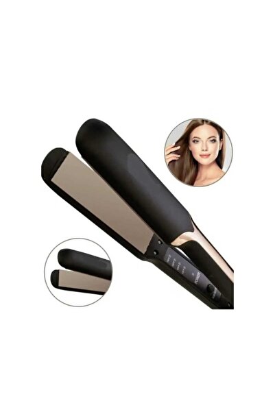 Generic مكواة تصفيف الشعر الاحترافية المصنوعة من السيراميك والتورمالين - مكوا...