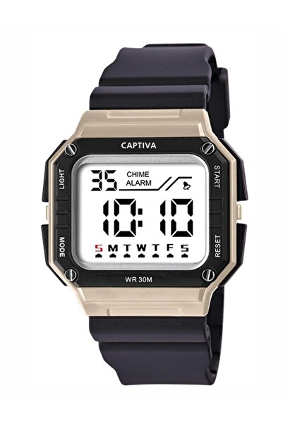 captiva Digital 3 Atm Water-Resistant Lights+Alarm+Stopwatch+Calendar Childre...