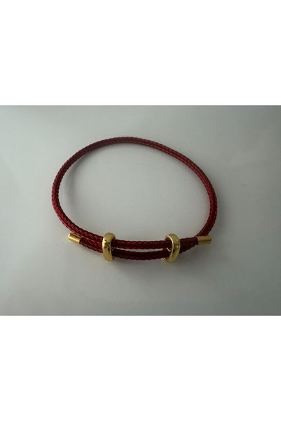 Theory Jewelry سوار رجالي I Theory Knot للرجال 3 I ذهبي أحمر لا يتأثر بالصدأ I مقاوم للماء I مضاد للحساسية I عصري
