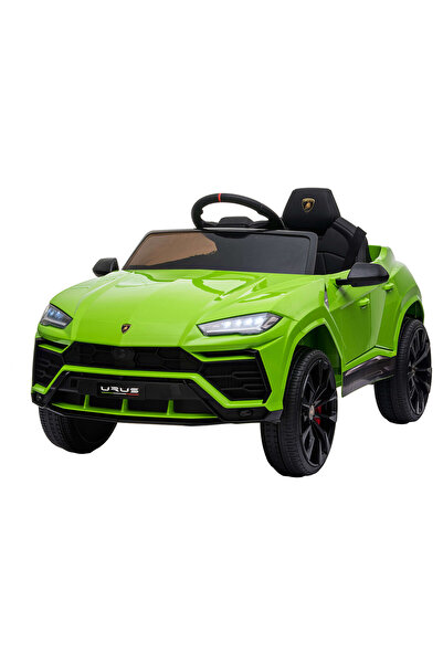 Premierkids Lamborghini Urus electric car, 12V, EVA rubber wheels, eco- Leath...