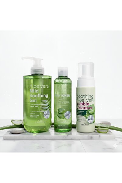 arumvit Aloe vera face set