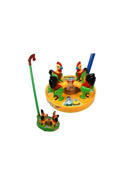 OEM Push Toy cocosi, with Stick for Boys si fete, 2 Years+