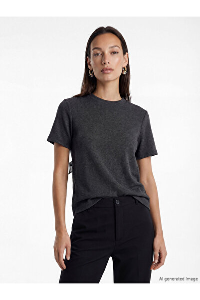 LC Waikiki Tricou pentru femei Özmarka New Season cu guler tip crewneck