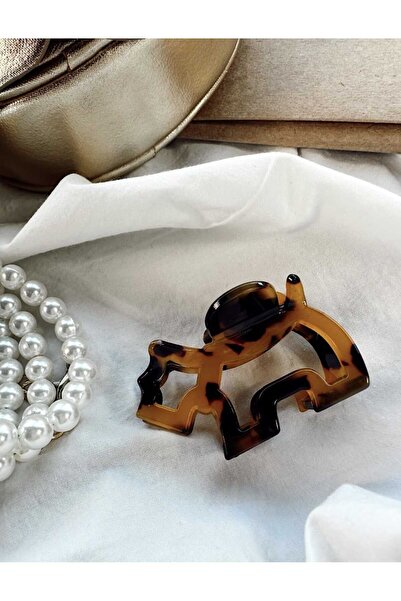 ella'nın çarşısı Μοντέλο Αγκάθα, Σετ Λεοπάρ μοτίβο τεμαχίων, 9 εκ. Πόρπη με κ...