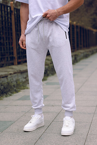 aziso Men's Zippered Sweatpants