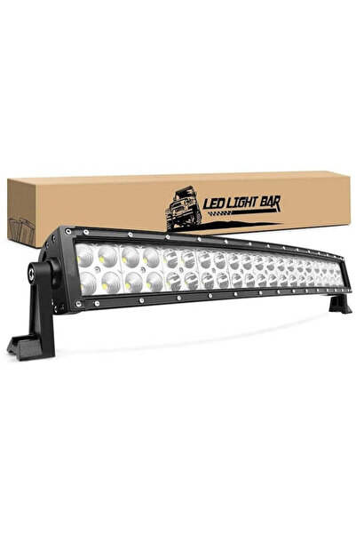 NO BRAND Bară LED curbată Osram 127cm 312W – Iluminat off-road super-luminos,...