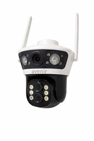 AVENİR S-303 10X Optik Zoom WiFi Güvenlik Kamerası – Çift Lens, Gece Görüşlü ...
