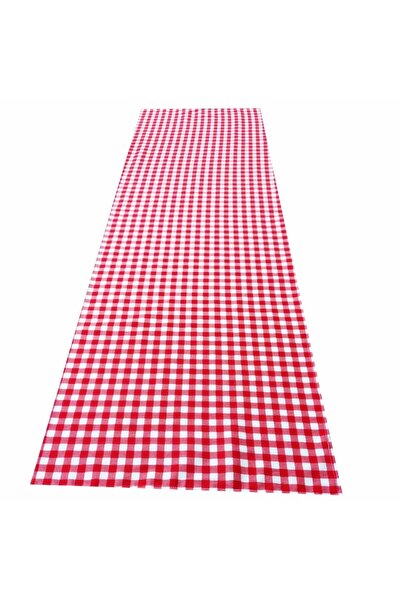 Mcf Decorative Table Runner MCF, Checkered 40x140 cm, Cotton