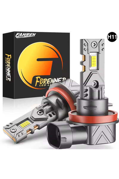 NO BRAND Becuri LED auto H11 21000LM – Set de 2 becuri LED super luminoase pe...