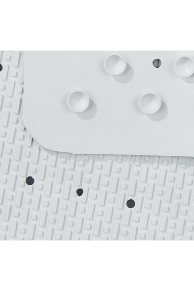 RootRise حصيرة حمام أساسية من BERG، مقاس 37x82، لون أبيض فاتح