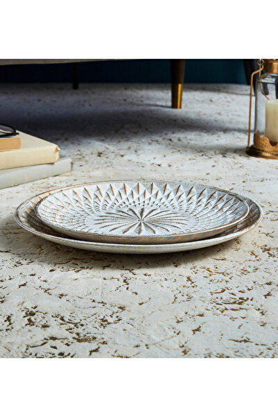 Generic Asher 2-Piece Etched Tray Set