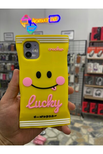 eaksesuarnet iPhone 11 Y Soft-Textured Dough Case