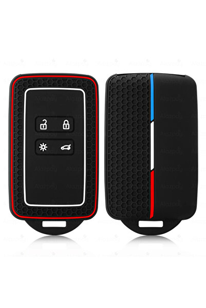 Alazpay Husă pentru chei pentru Renault Clio 5 Megane E-tech Austral Koleos K...